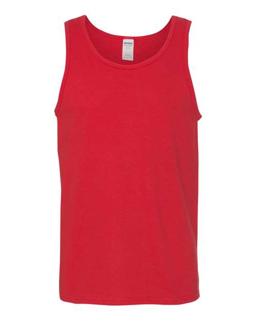 Gildan G520 Adult Heavy Cotton Tank #color_RED