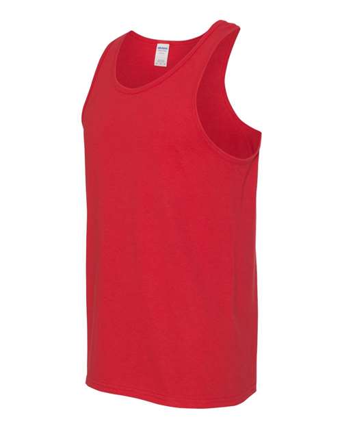 Gildan G520 Adult Heavy Cotton Tank #color_RED