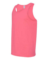 Gildan G520 Adult Heavy Cotton Tank #color_SAFETY PINK