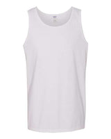 Gildan G520 Adult Heavy Cotton Tank #color_WHITE