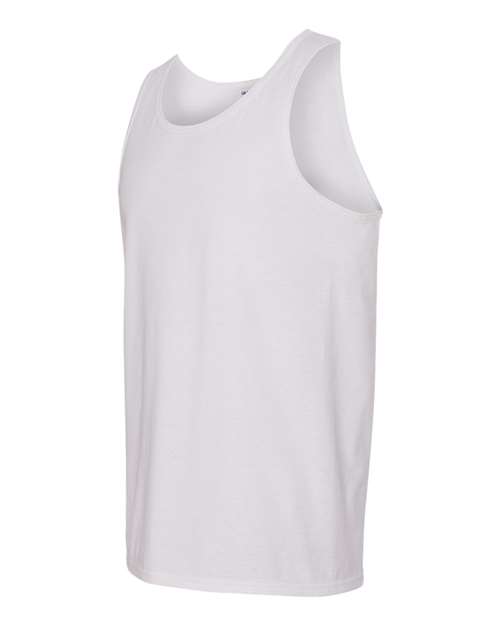 Gildan G520 Adult Heavy Cotton Tank #color_WHITE