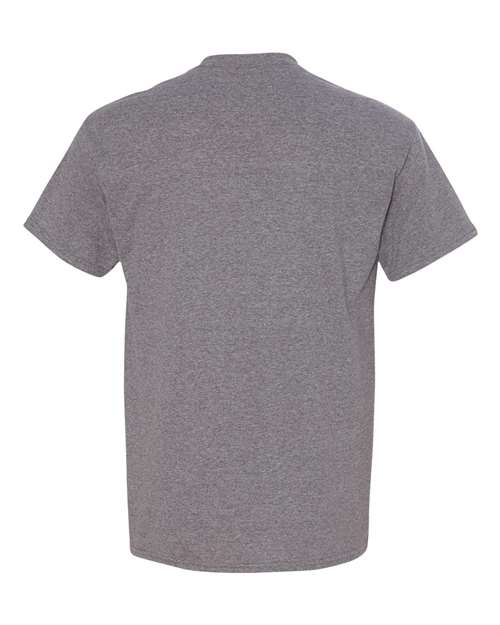 Gildan G800 Adult 50/50 T-Shirt #color_GRAPHITE HEATHER