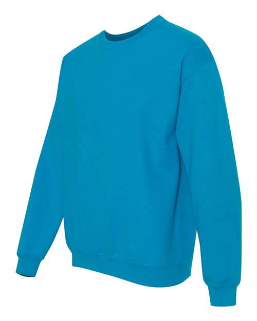 Gildan G180 Adult Heavy Blend 50/50 Fleece Crew #color_SAPPHIRE