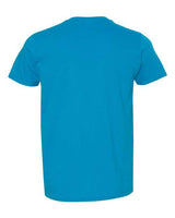 Gildan G640 Adult Softstyle 4.5 oz T-Shirt #color_SAPPHIRE