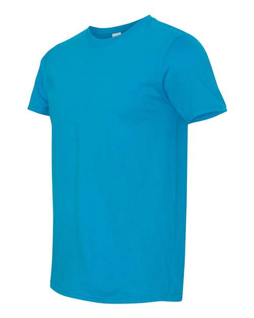 Gildan G640 Adult Softstyle 4.5 oz T-Shirt #color_SAPPHIRE