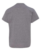 Gildan G500B Youth Heavy Cotton T-Shirt #color_GRAPHITE HEATHER