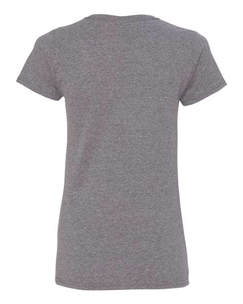 Gildan G500L Ladies' Heavy Cotton T-Shirt #color_GRAPHITE HEATHER
