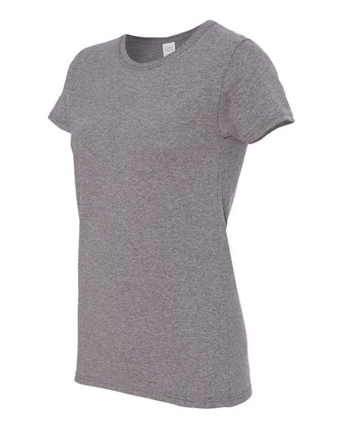 Gildan G500L Ladies' Heavy Cotton T-Shirt #color_GRAPHITE HEATHER