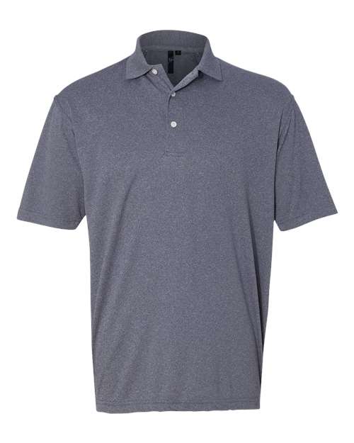 Sierra Pacific 0469 Moisture Free Mesh Polo #color_Heathered Navy