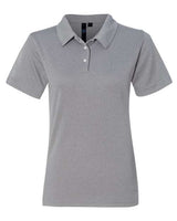 Sierra Pacific 5469 Women's Moisture Free Mesh Polo #color_Heathered Grey