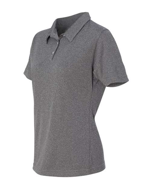 Sierra Pacific 5469 Women's Moisture Free Mesh Polo #color_Heathered Steel