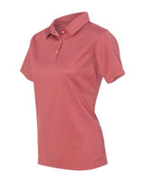 Sierra Pacific 5469 Women's Moisture Free Mesh Polo #color_Heathered Red