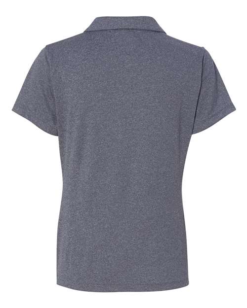 Sierra Pacific 5469 Women's Moisture Free Mesh Polo #color_Heathered Navy