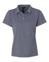 Sierra Pacific 5469 Women's Moisture Free Mesh Polo #color_Heathered Navy