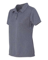 Sierra Pacific 5469 Women's Moisture Free Mesh Polo #color_Heathered Navy