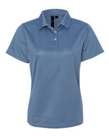 Sierra Pacific 5469 Women's Moisture Free Mesh Polo #color_Heathered Blue