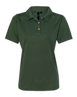Sierra Pacific 5469 Women's Moisture Free Mesh Polo #color_Forest Green