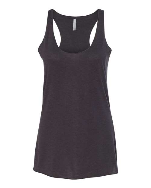 Bella + Canvas 8430 Ladies' Triblend Racerback Tank #color_SD DARK GRY TRBL