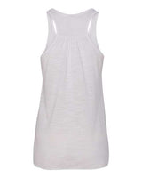 Bella + Canvas B8800 Ladies' Flowy Racerback Tank #color_WHITE SLUB