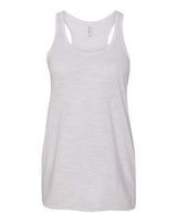 Bella + Canvas B8800 Ladies' Flowy Racerback Tank #color_WHITE SLUB