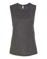 Bella + Canvas B8803 Ladies' Flowy Scoop Muscle Tank #color_DARK GRY HEATHER