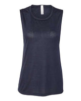 Bella + Canvas B8803 Ladies' Flowy Scoop Muscle Tank #color_MIDNIGHT