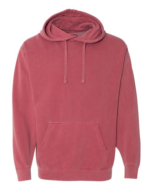Comfort Colors 1567 Adult Hooded Sweatshirt #color_CRIMSON