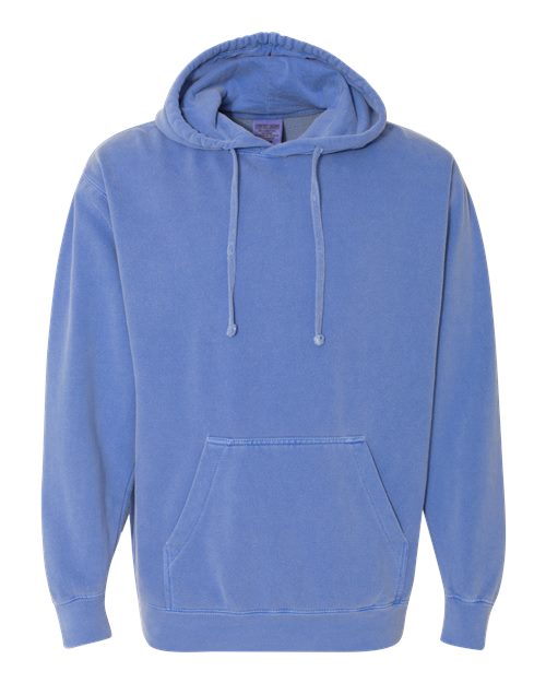 Comfort Colors 1567 Adult Hooded Sweatshirt #color_FLO BLUE