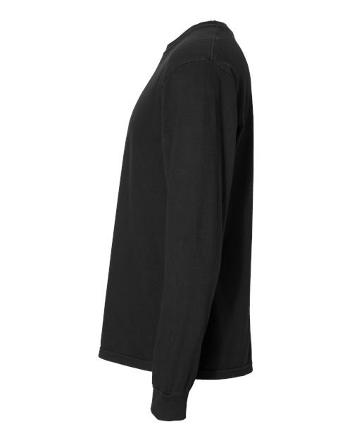 Comfort Colors C6014 Adult Heavyweight Long-Sleeve T-Shirt #color_BLACK