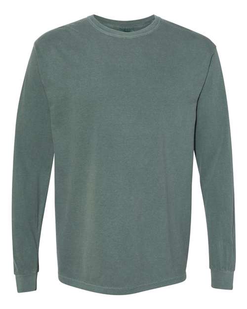 Comfort Colors C6014 Adult Heavyweight Long-Sleeve T-Shirt #color_BLUE SPRUCE