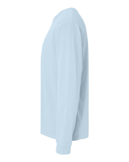 Comfort Colors C6014 Adult Heavyweight Long-Sleeve T-Shirt #color_CHAMBRAY