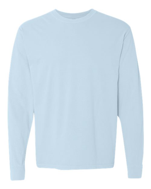 Comfort Colors C6014 Adult Heavyweight Long-Sleeve T-Shirt #color_CHAMBRAY