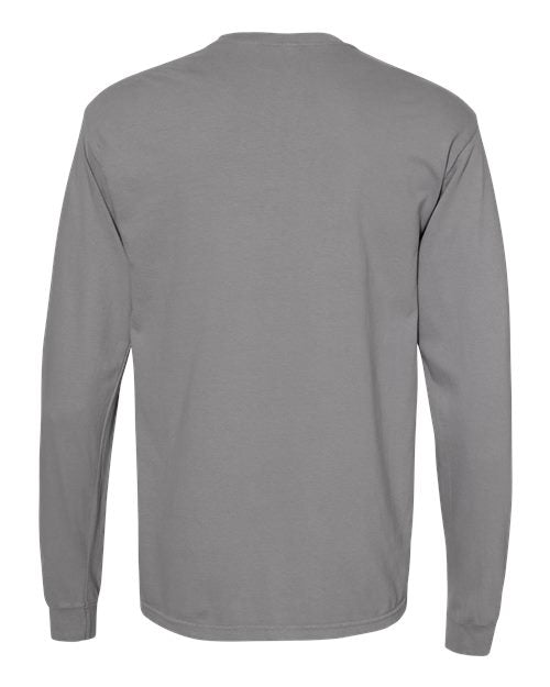 Comfort Colors C6014 Adult Heavyweight Long-Sleeve T-Shirt #color_GRANITE