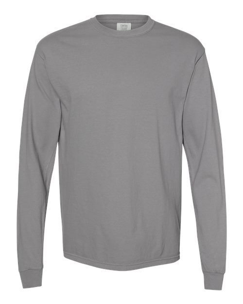 Comfort Colors C6014 Adult Heavyweight Long-Sleeve T-Shirt #color_GRANITE