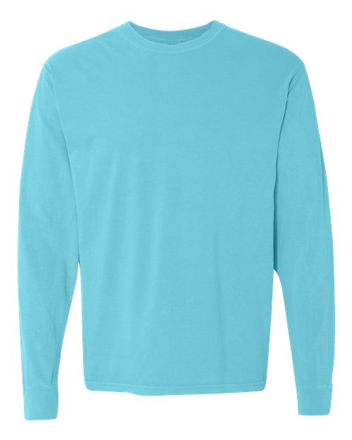 Comfort Colors C6014 Adult Heavyweight Long-Sleeve T-Shirt #color_LAGOON BLUE