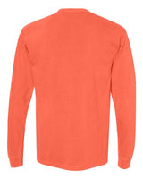 Comfort Colors C6014 Adult Heavyweight Long-Sleeve T-Shirt #color_NEON RED ORANGE