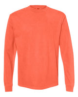 Comfort Colors C6014 Adult Heavyweight Long-Sleeve T-Shirt #color_NEON RED ORANGE