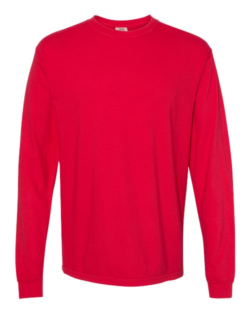 Comfort Colors C6014 Adult Heavyweight Long-Sleeve T-Shirt #color_RED