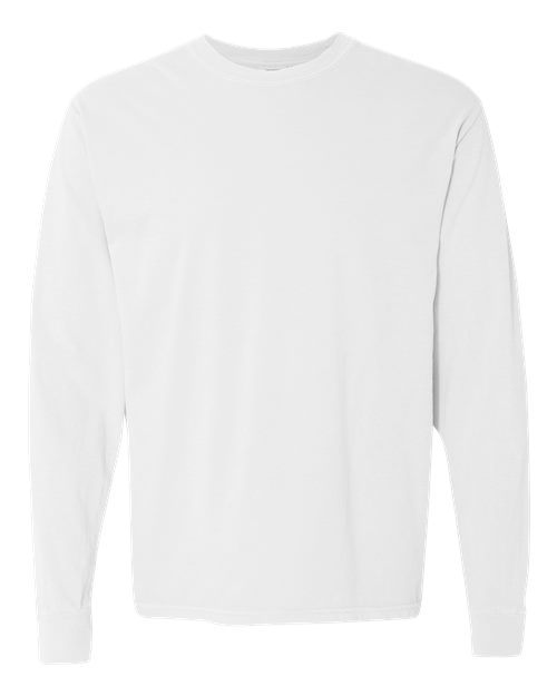 Comfort Colors C6014 Adult Heavyweight Long-Sleeve T-Shirt #color_WHITE
