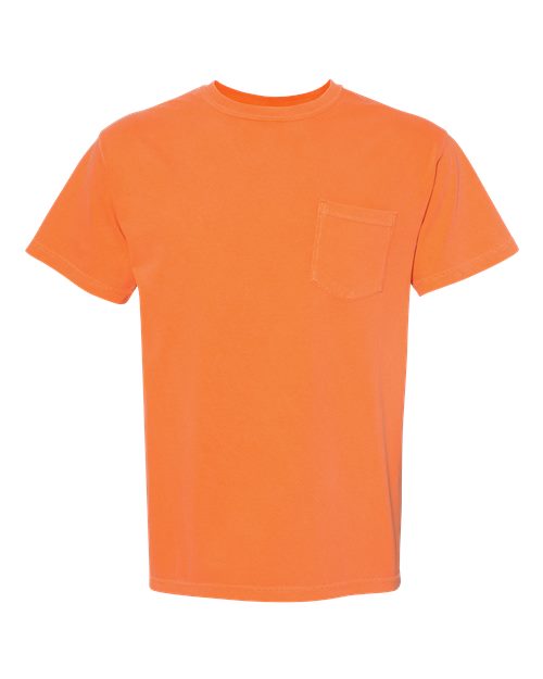 Comfort Colors 6030CC Adult Heavyweight Pocket T-Shirt #color_BURNT ORANGE