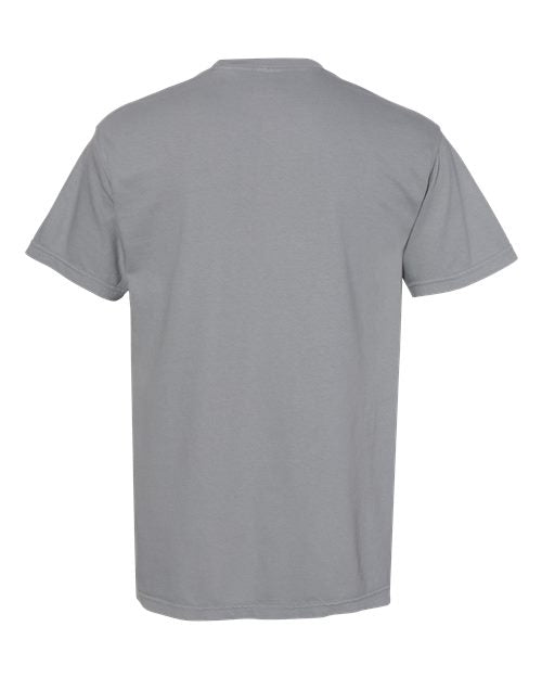 Comfort Colors 6030CC Adult Heavyweight Pocket T-Shirt #color_GRANITE