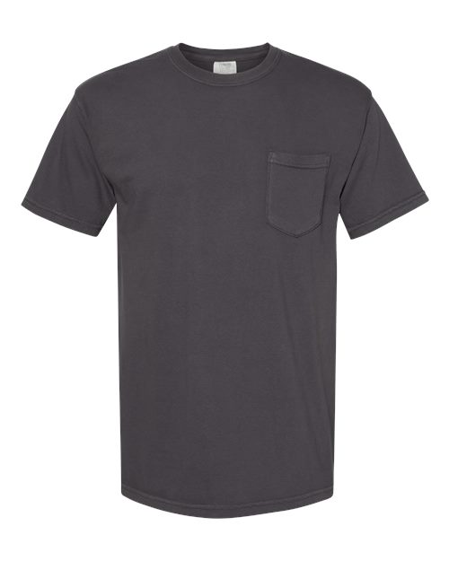 Comfort Colors 6030CC Adult Heavyweight Pocket T-Shirt #color_GRAPHITE