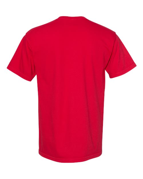 Comfort Colors 6030CC Adult Heavyweight Pocket T-Shirt #color_RED