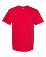 Comfort Colors 6030CC Adult Heavyweight Pocket T-Shirt #color_RED