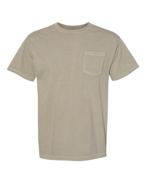 Comfort Colors 6030CC Adult Heavyweight Pocket T-Shirt #color_SANDSTONE
