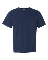 Comfort Colors 6030CC Adult Heavyweight Pocket T-Shirt #color_TRUE NAVY