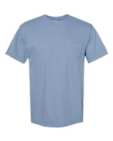 Comfort Colors 6030CC Adult Heavyweight Pocket T-Shirt #color_WASHED DENIM