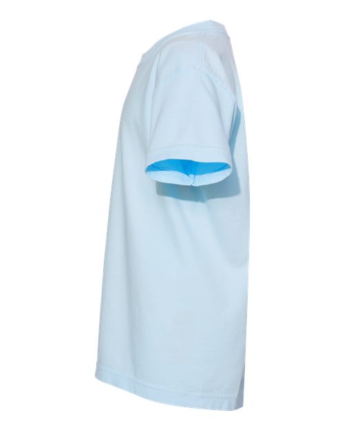 Comfort Colors C9018 Youth Midweight T-Shirt #color_CHAMBRAY