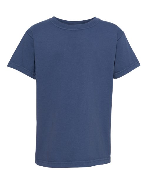 Comfort Colors C9018 Youth Midweight T-Shirt #color_CHINA BLUE