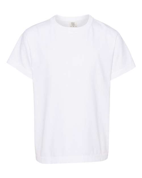 Comfort Colors C9018 Youth Midweight T-Shirt #color_WHITE